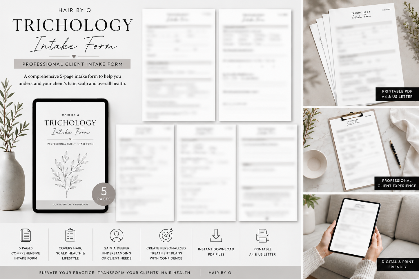 Trichology Intake Form