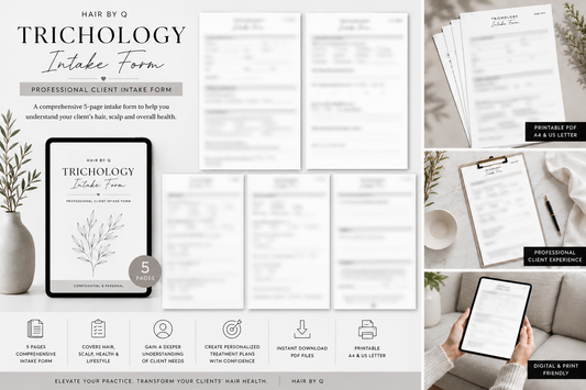Trichology Intake Form