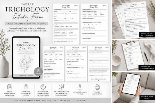 Trichology Intake Form